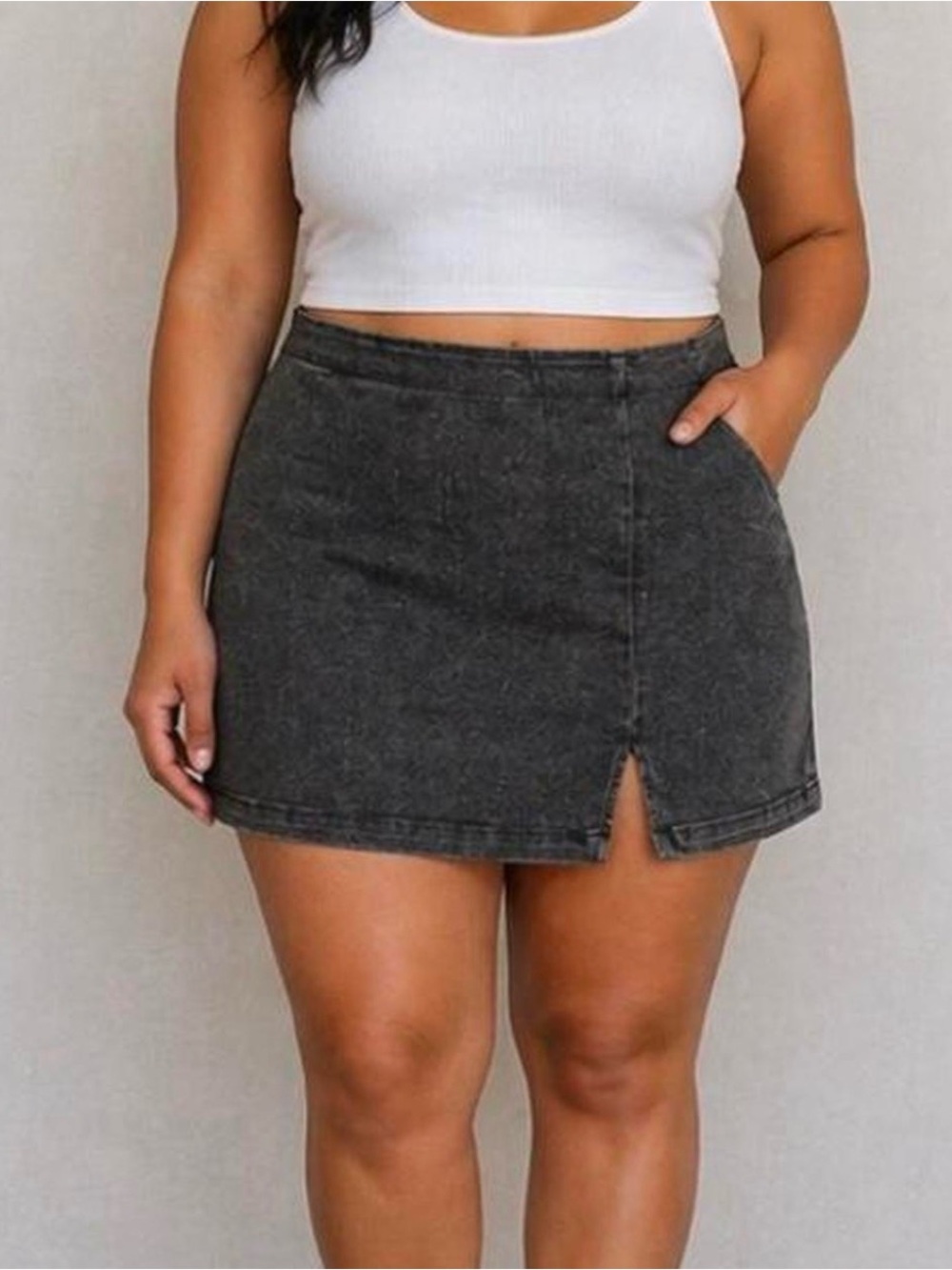 wild fable Black Washed Denim Jeans
